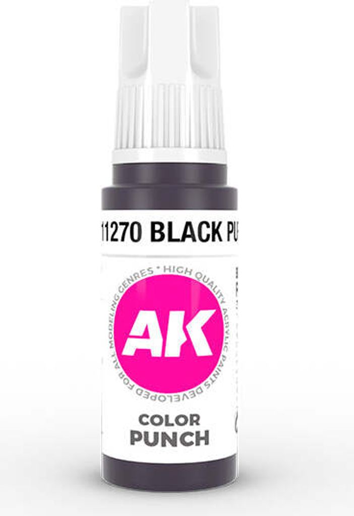 AK Interactive Black Purple Color Punch