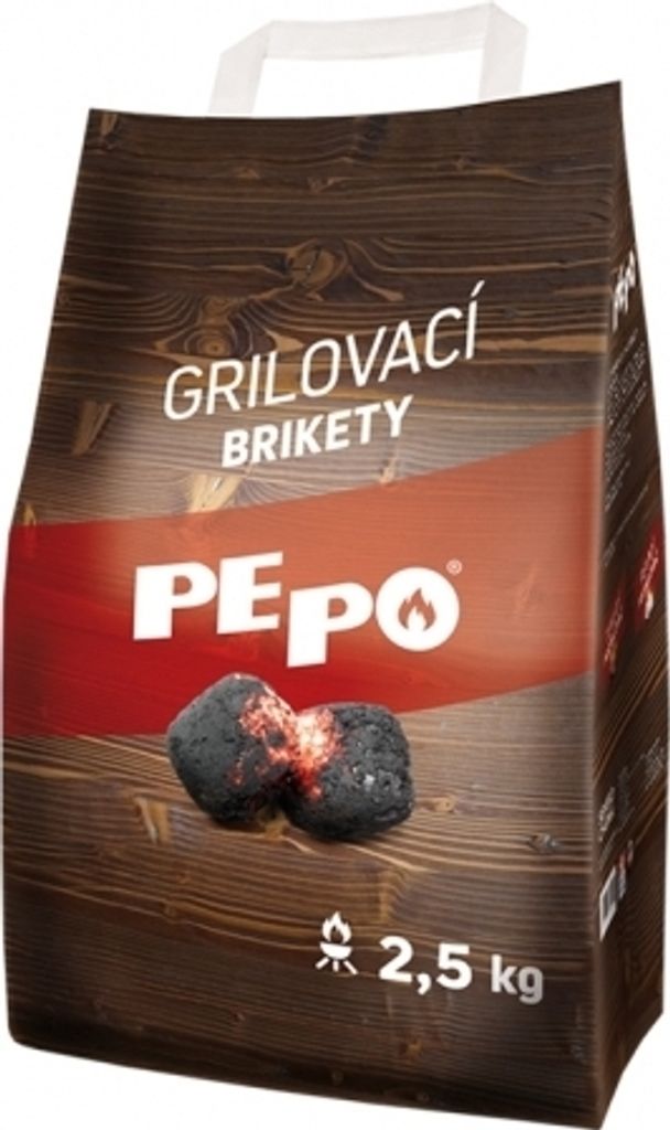 Bricchetti per barbecue in PE-PO da 2,5 kg Immagine del prodotto 