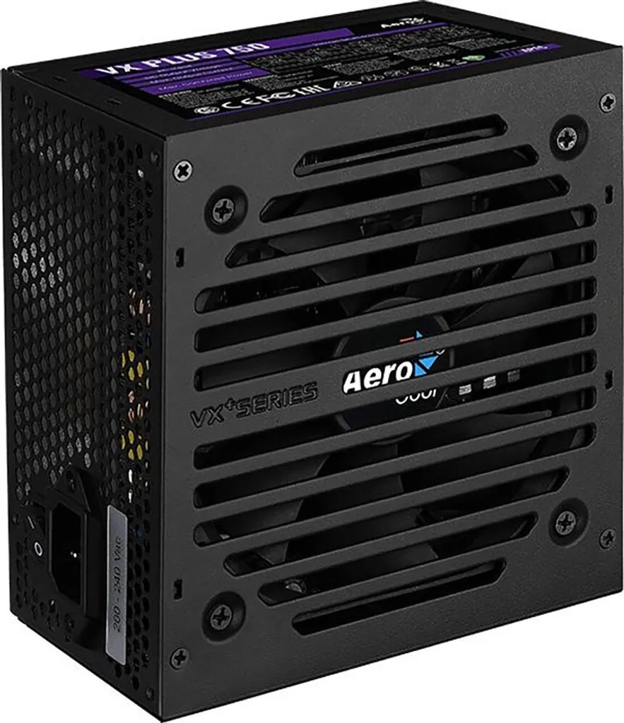 Alimentation 750W Aerocool VX-750 Plus Silencieuse avec Ventilateur 12cm