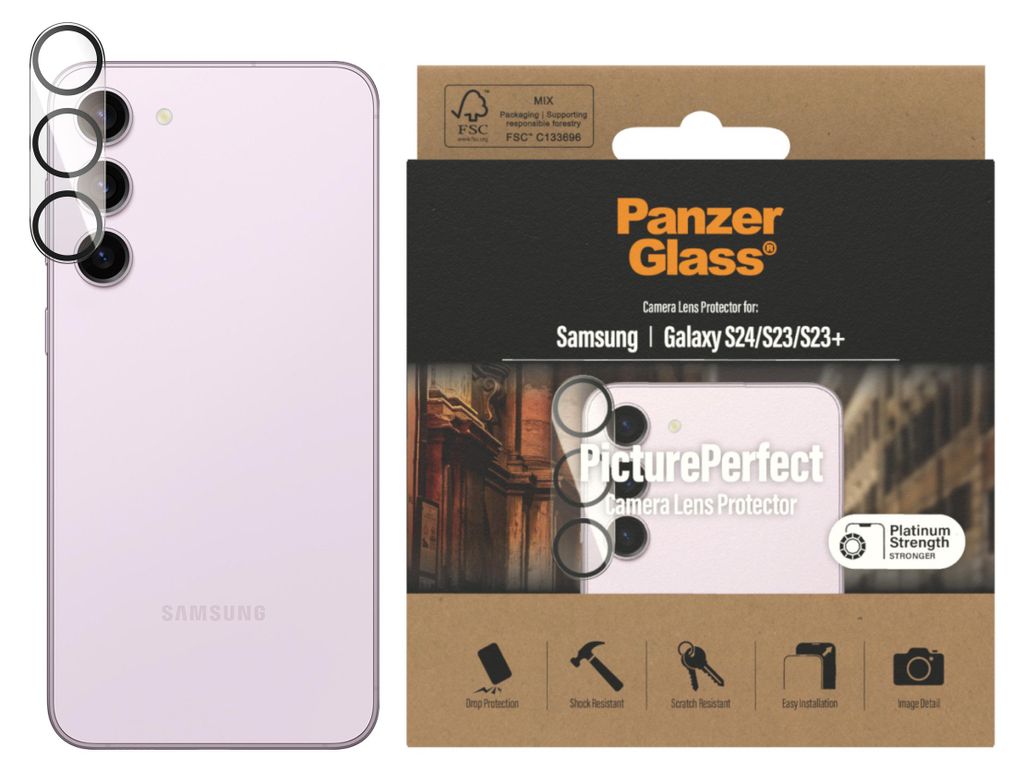 PanzerGlass ® PicturePerfect Camera Lens Protector Samsung Obrázek produktu 