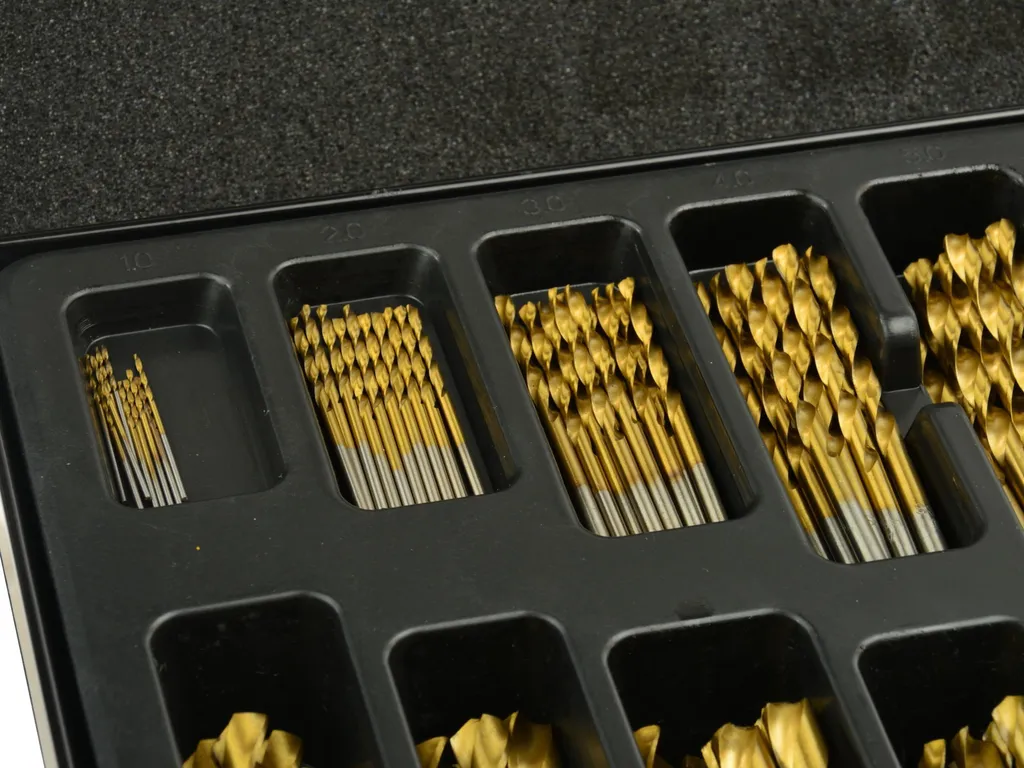 Foret Titane HSS Haute Performance pour Fer et Acier Set 170 Unités - 4