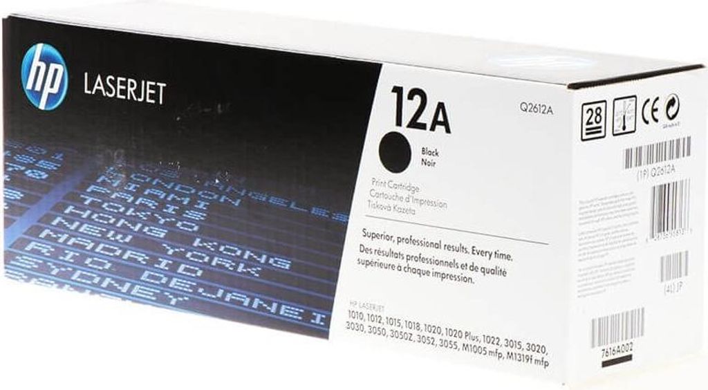 HP Toner Q2612A 12A Schwarz