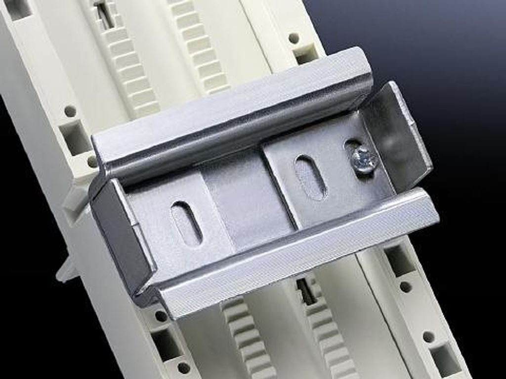 Rittal Hutschienen OM-Adapter gelocht Stahlblech SV 9342.950 5 St