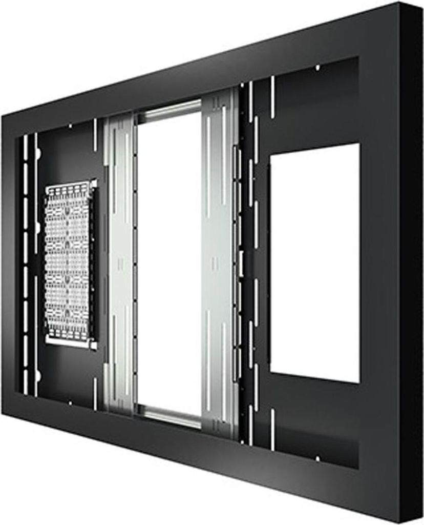 Chief Impact On-Wall Kiosk 49" Landscape, Schwarz