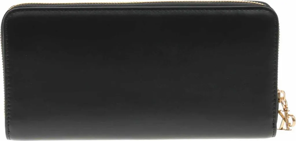 Portefeuille Zippé Calvin Klein Noir - Grand Format Multi-Compartiments - 4