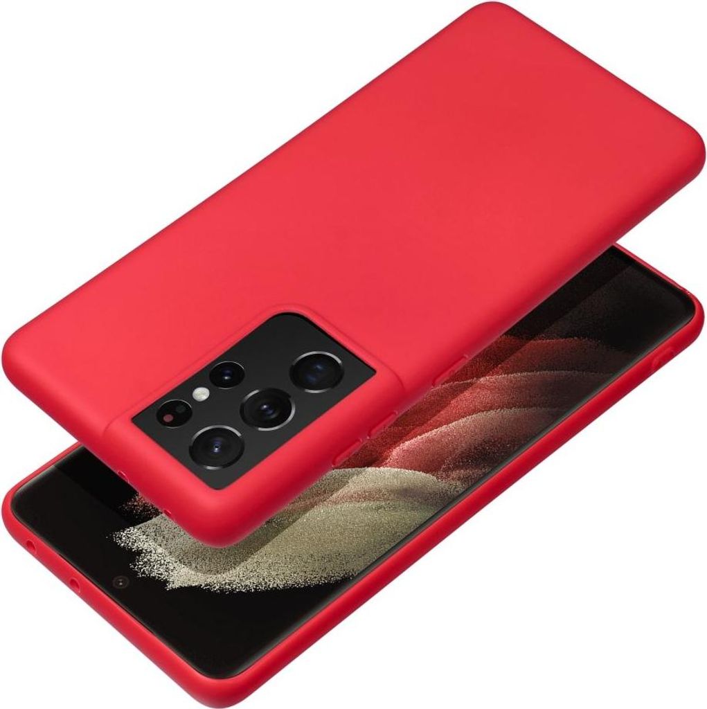 Case passend für Samsung A57 5G Soft red