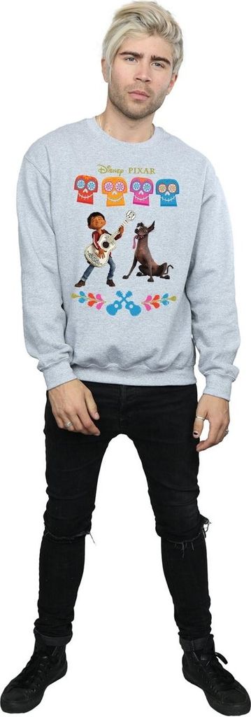 Disney - "Coco" Sweatshirt für Herren BI15999 (L) (Weiß)