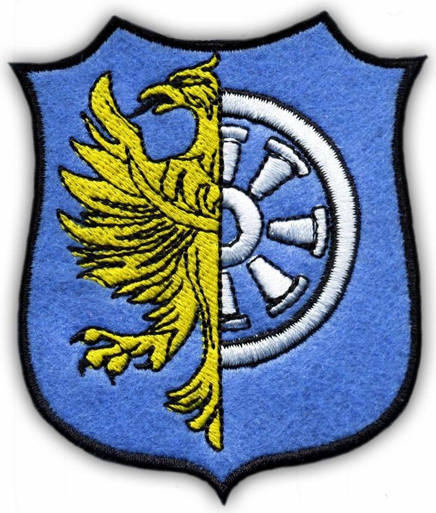 Patchion Coat of arms of the city Krapkowic - Magnetic Backing - Embroidered Patch/Badge/Emblem