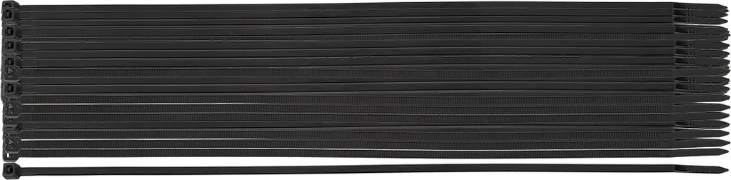 Fixation solide 30kg pour câbles extérieurs : Colliers nylon 300mm x100