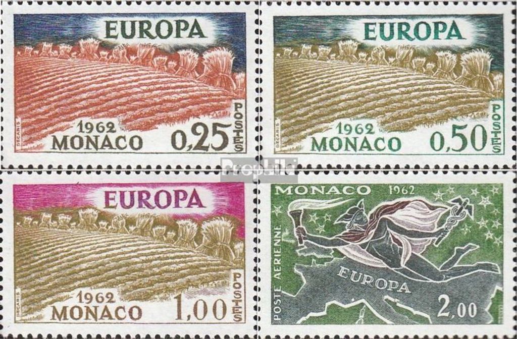 Briefmarken Monaco 1962 Mi 695-698 (kompl.Ausg.) FDC Europa
