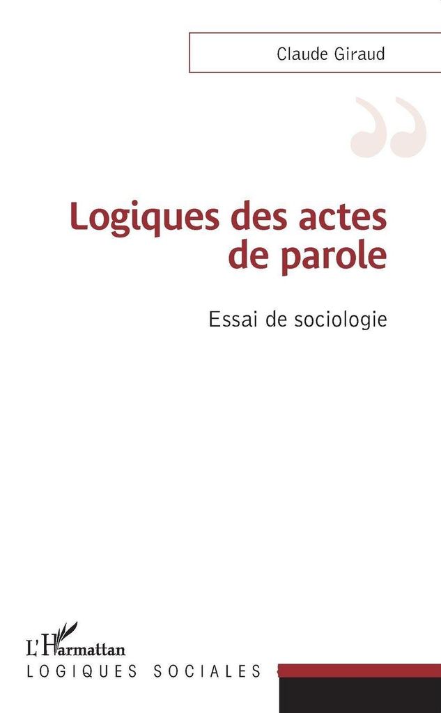 Logiques des actes de parole