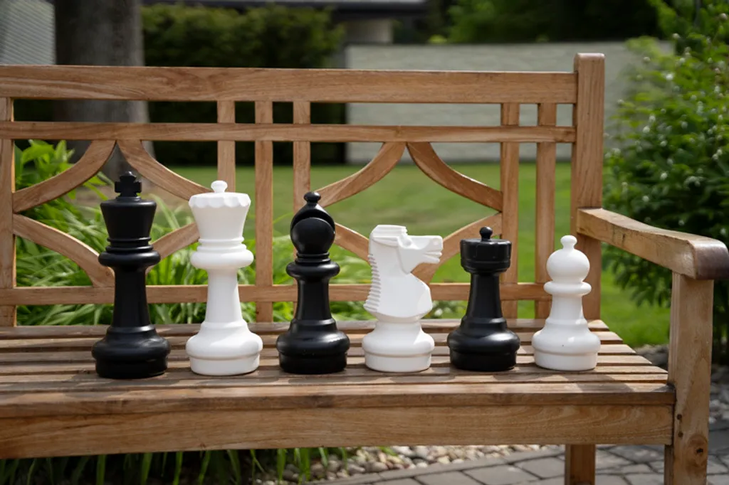 Jeu d'échecs de jardin pour animations extérieures - Roi format 30 cm