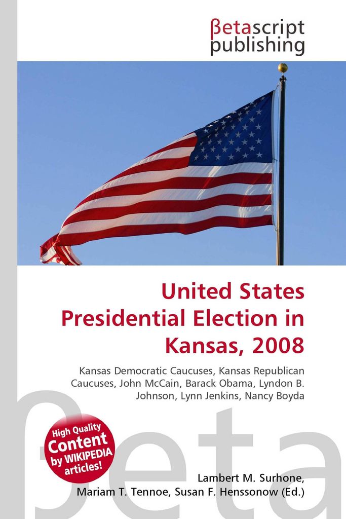 United States Presidential Election in Kansas, 2008