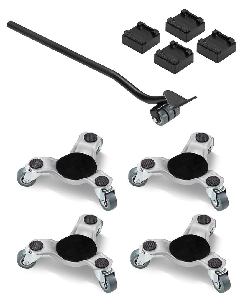 Ruedas para muebles VEVOR, juego de 4 unidades, 158x158x65 Imagen del producto 