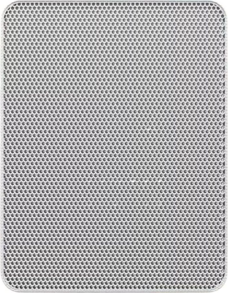 INF Doppelschichtige Katzenstreumatte 40x60cm Grau - Wasserdichte EVA Matte