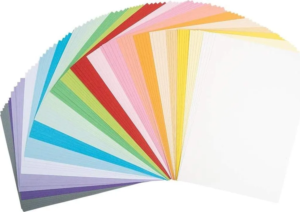 Papier cartonné 220g/m² DIN A4 - 100 feuilles pastel haute densité