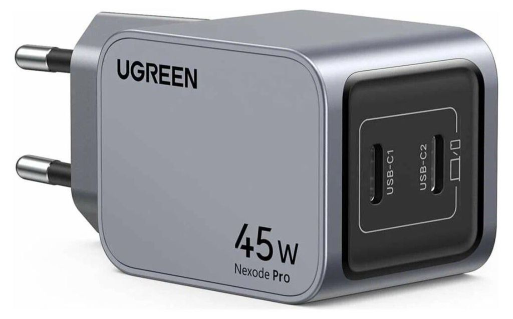 UGREEN Nexode Pro, cargador rápido de 45W con doble puerto Imagen del producto 