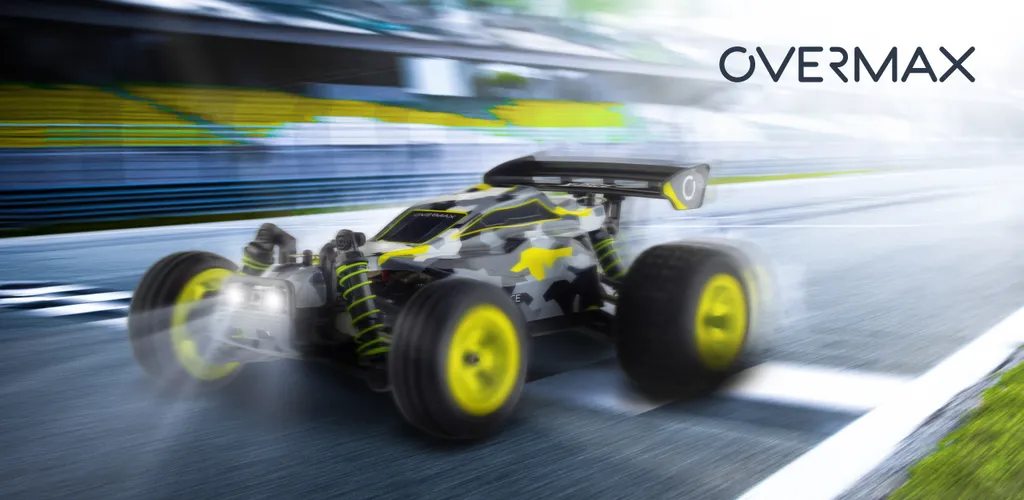 Voiture Télécommandée Tout-Terrain RC Buggy Rapide 45km/h Overmax X-Pace - 4