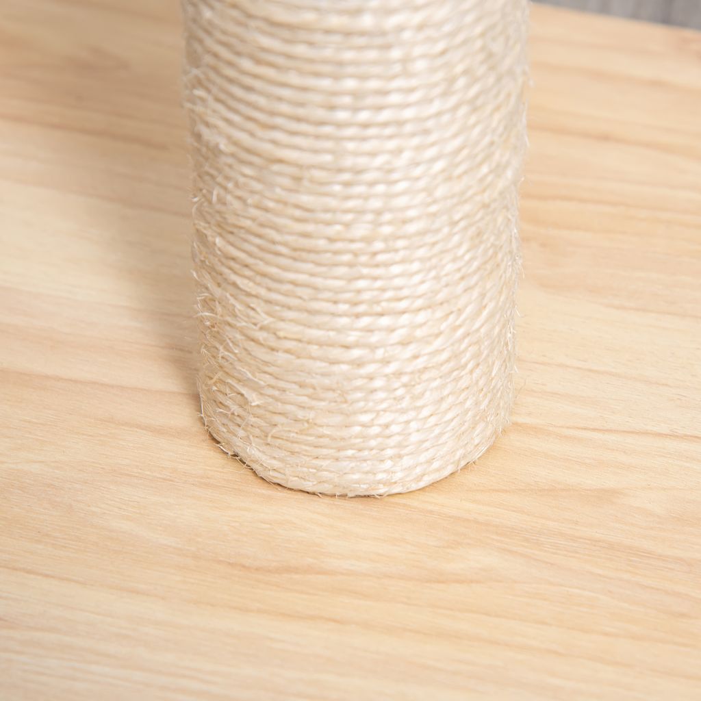 PawHut Kratzstamm für Katzen Kratzsäule aus Sisal stabiler Produktbild 7