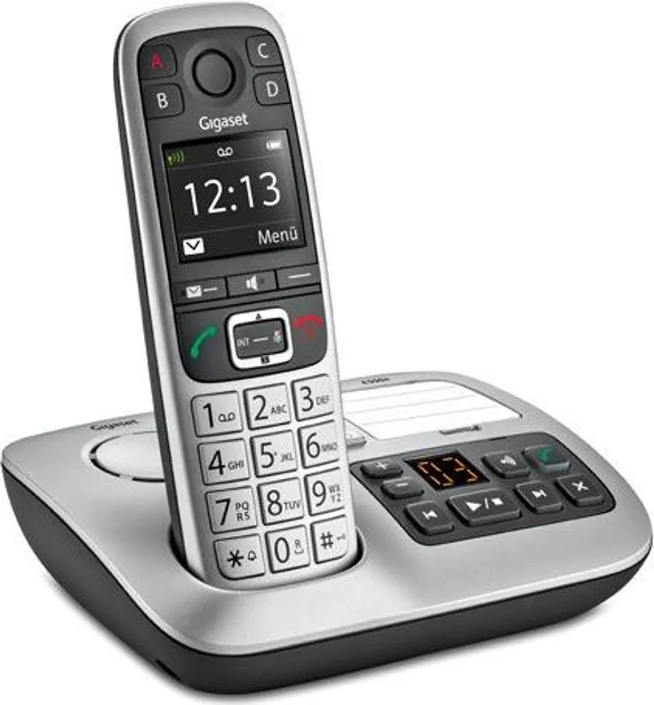 Cordless Elegante Gigaset E560A Nero Argento - Design e Funzioni - 3