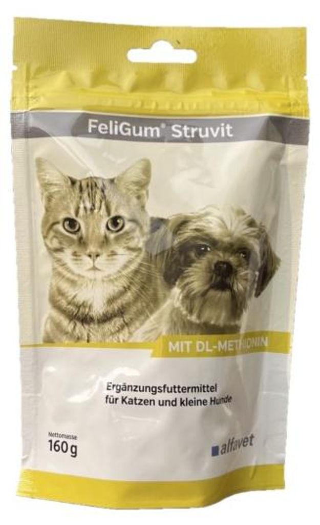 Alfavet FeliGum Struvit 160g zur Auflösung von Produktbild 