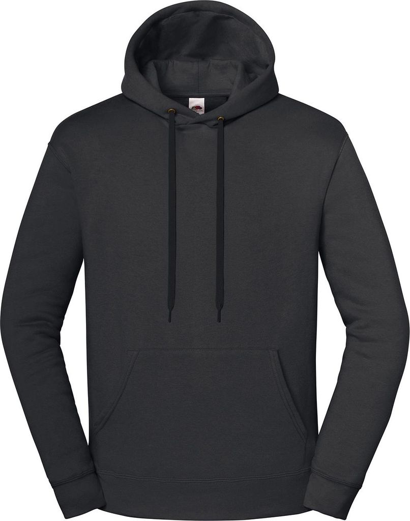 Fruit of the Loom - "Iconic Premium" Kapuzenpullover für Herren/Damen Uni RW11138 (S) (Hellgrau)