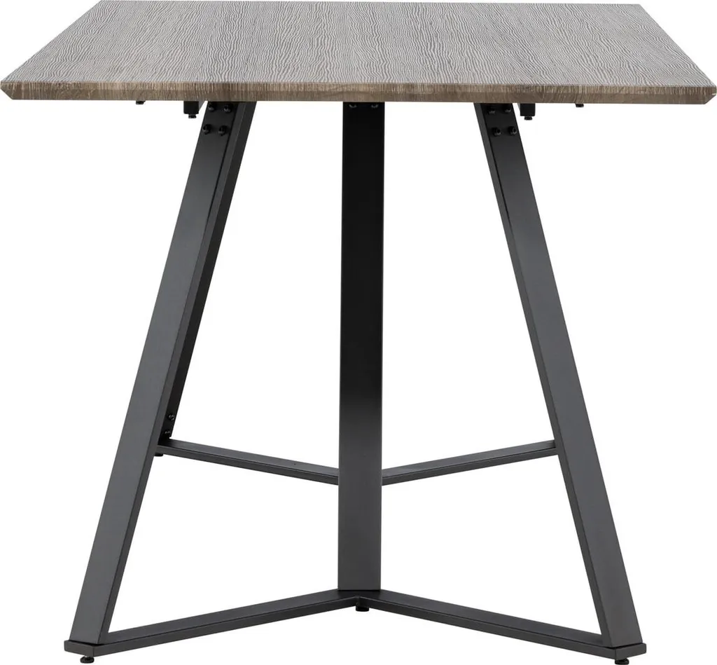 Grande table de repas rectangulaire Marina bois d'orme 180 cm - 13
