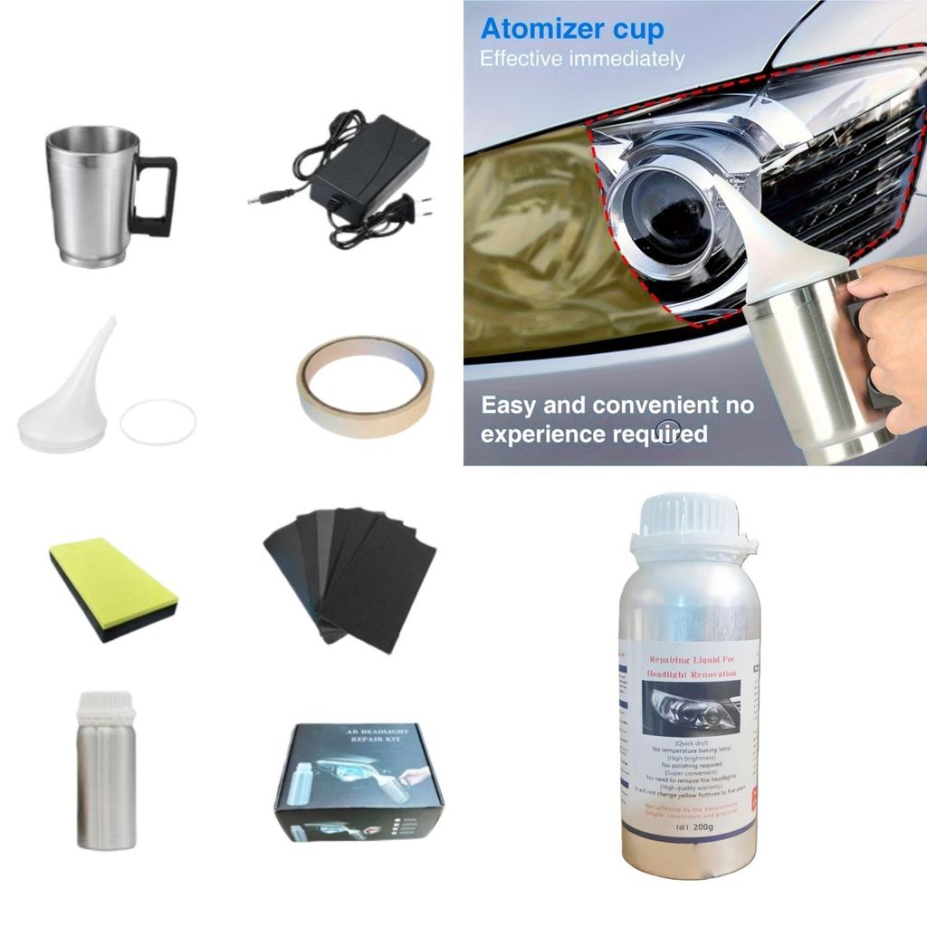 Autoscheinwerfer-Restaurierungs-Kits Produktbild 