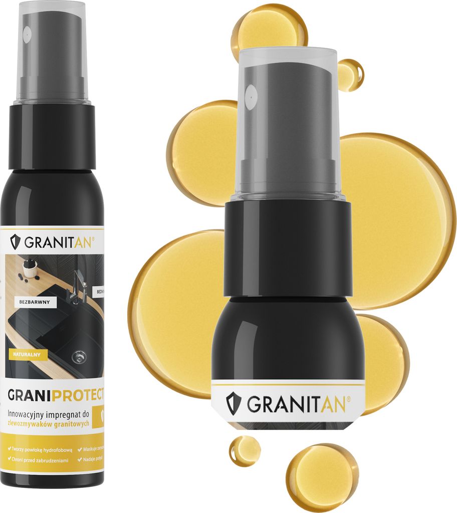 Granitan | Granitový dřez Impregnat GRANIPROTECT - 30ml - Obrázek produktu 