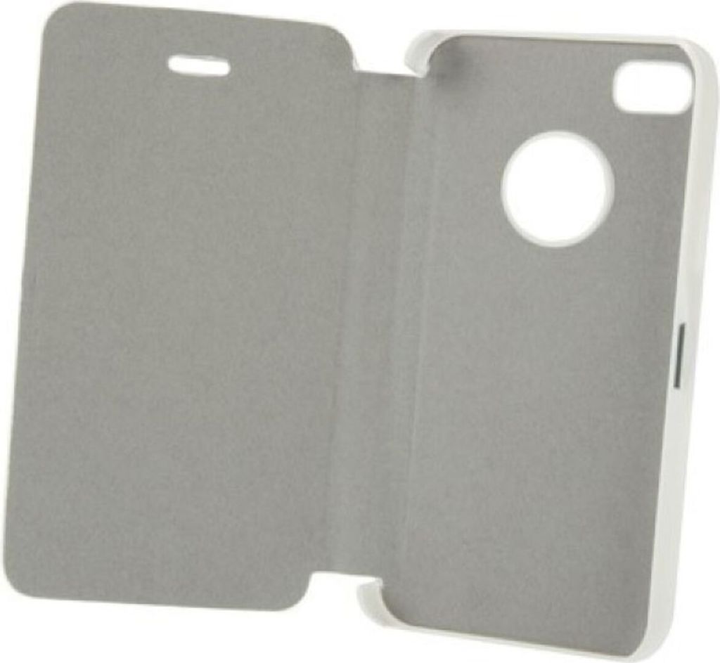 Schutzhülle Quer Case für Handy Apple iPhone 4 / 4s Weiß