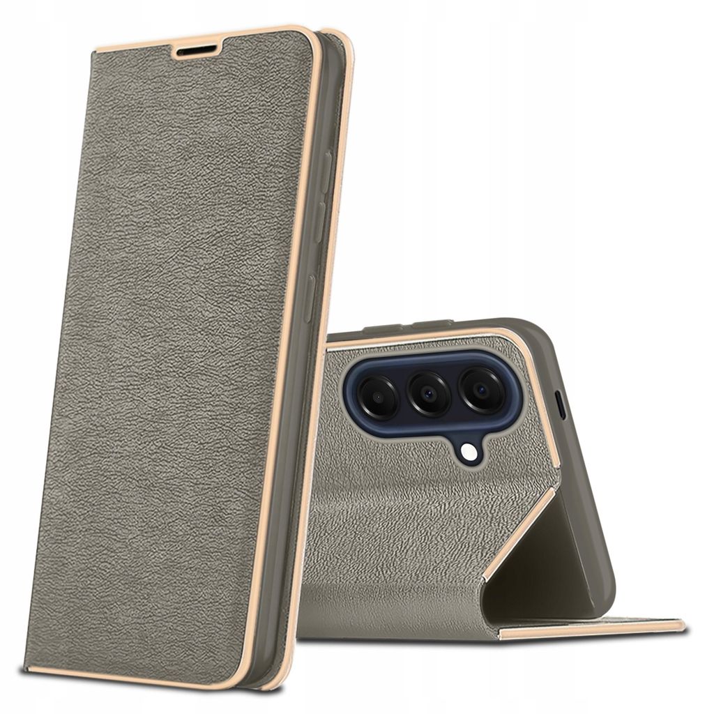 Klapphülle für Samsung A57 Case Magnet PREMIUM Wallet + 9H-Glas