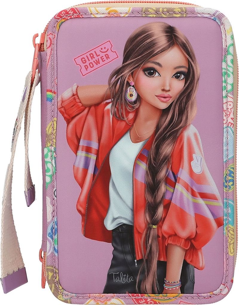 Astuccio Depesche a 3 scomparti con ciondolo TOPModel GIRL Immagine del prodotto 