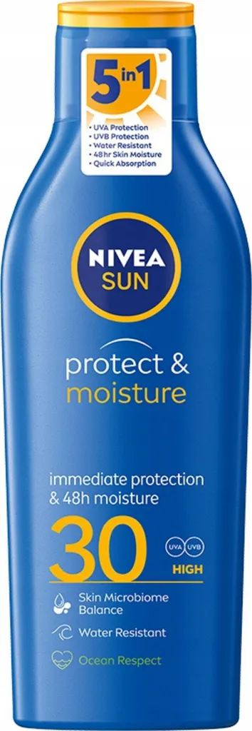 Lotion Solaire Hydratante Nivea SPF30 contre le Dessèchement Peau 200ml