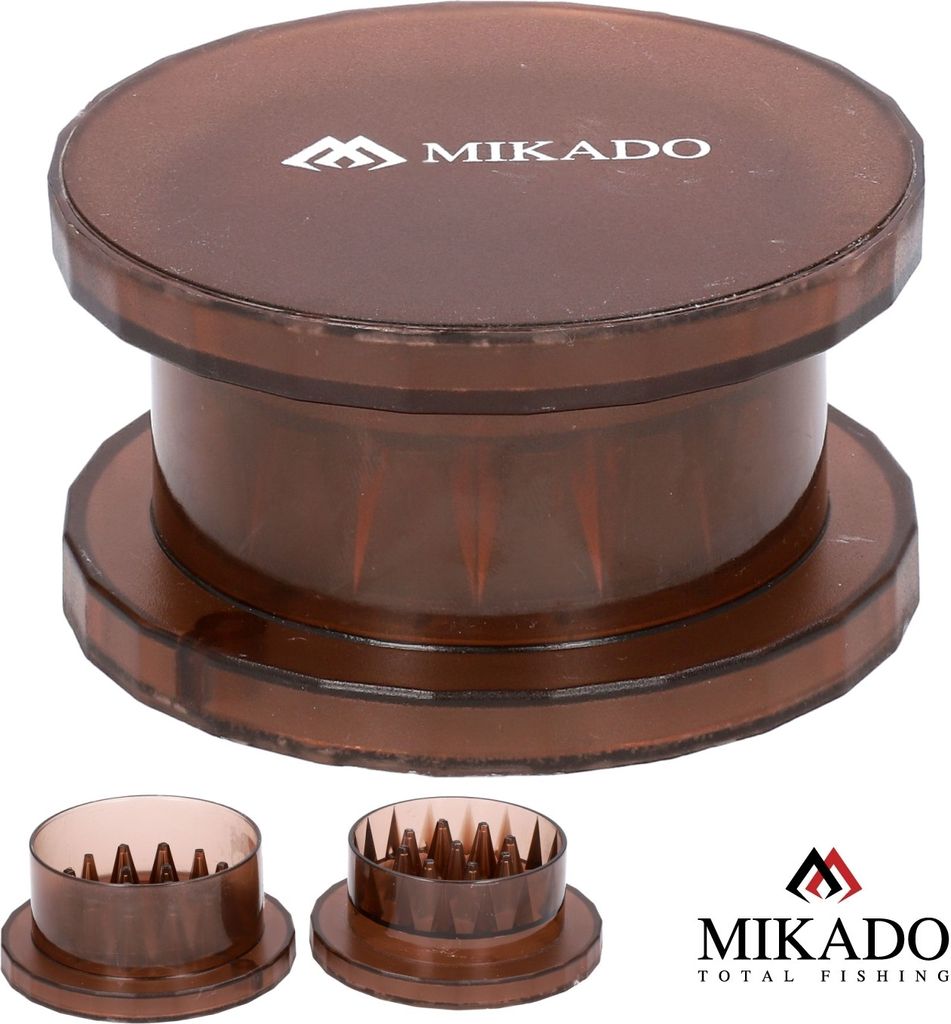 MIKADO BAIT CRUSHER Boilicrusher Pellet Köder Zerkleinerer Ø 8cm