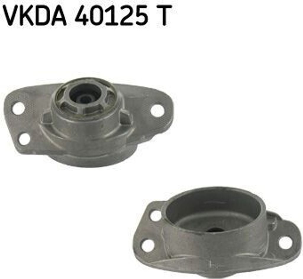 SKF VKDA 40125 T Federbeinstützlager Hinten für VW Golf V Schrägheck (1K1) Golf V Variant (1K5) Jetta Mk5 (1K)