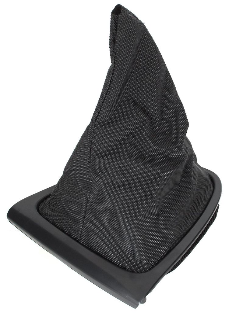 Renault Clio IV 12-20 Schaltmanschette SCHWARZ + SCHWARZER Rahmen