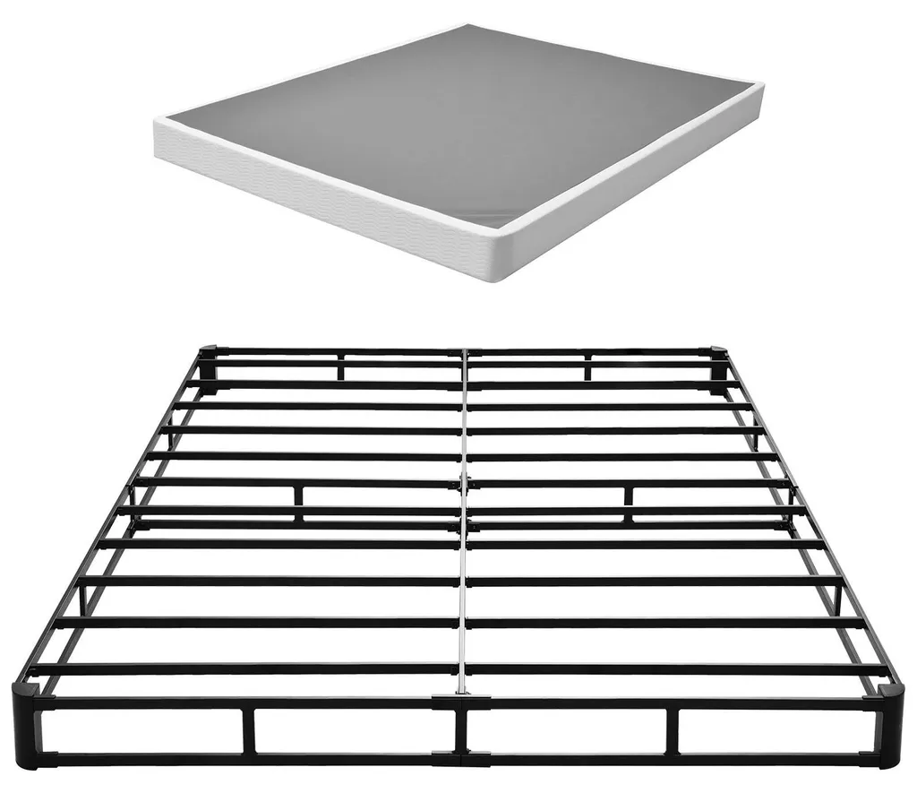 Sommier Queen Size 151,5x201 cm Structure Métal Ultra Résistante 1588kg