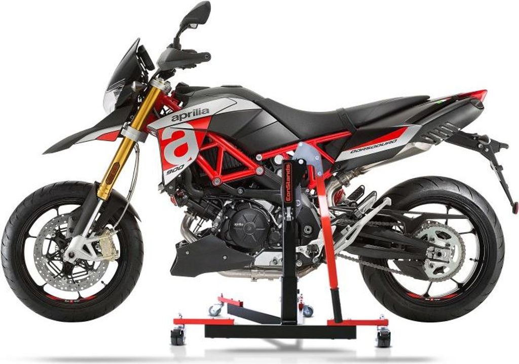 CS Power Evo-Zentralständer für Aprilia Dorsoduro 900 17-20 Rot