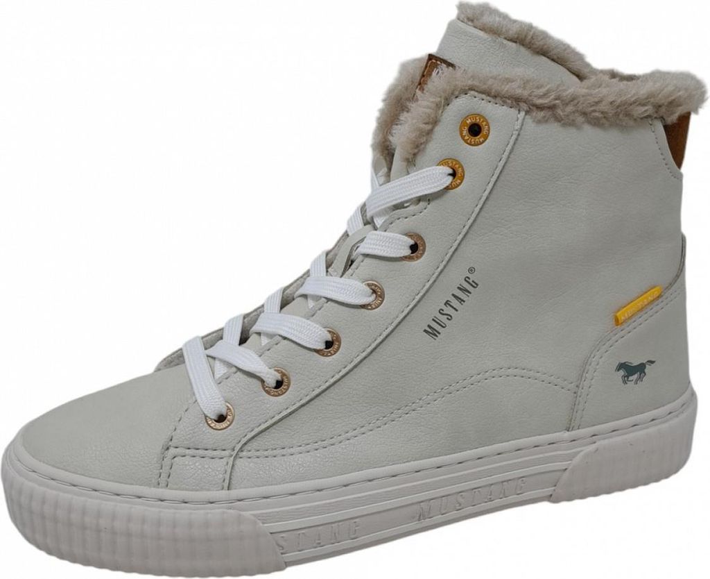 Mustang Damen Stiefelette 1442-601 Beige Größe 38 EU