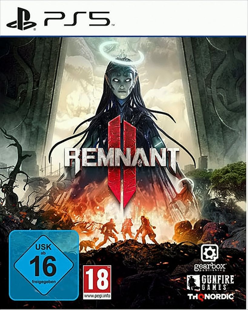 The cover art for the video game Remnant 2 for PlayStation 5.