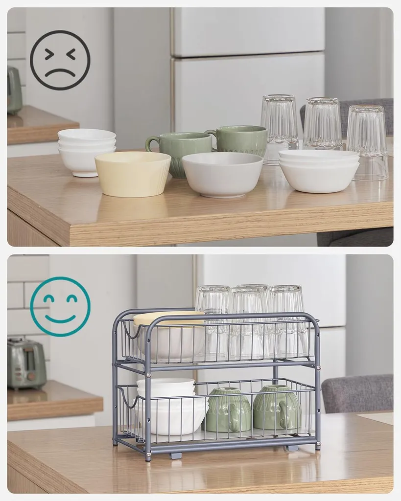 Organizer da cucina con 2 cassetti - 6