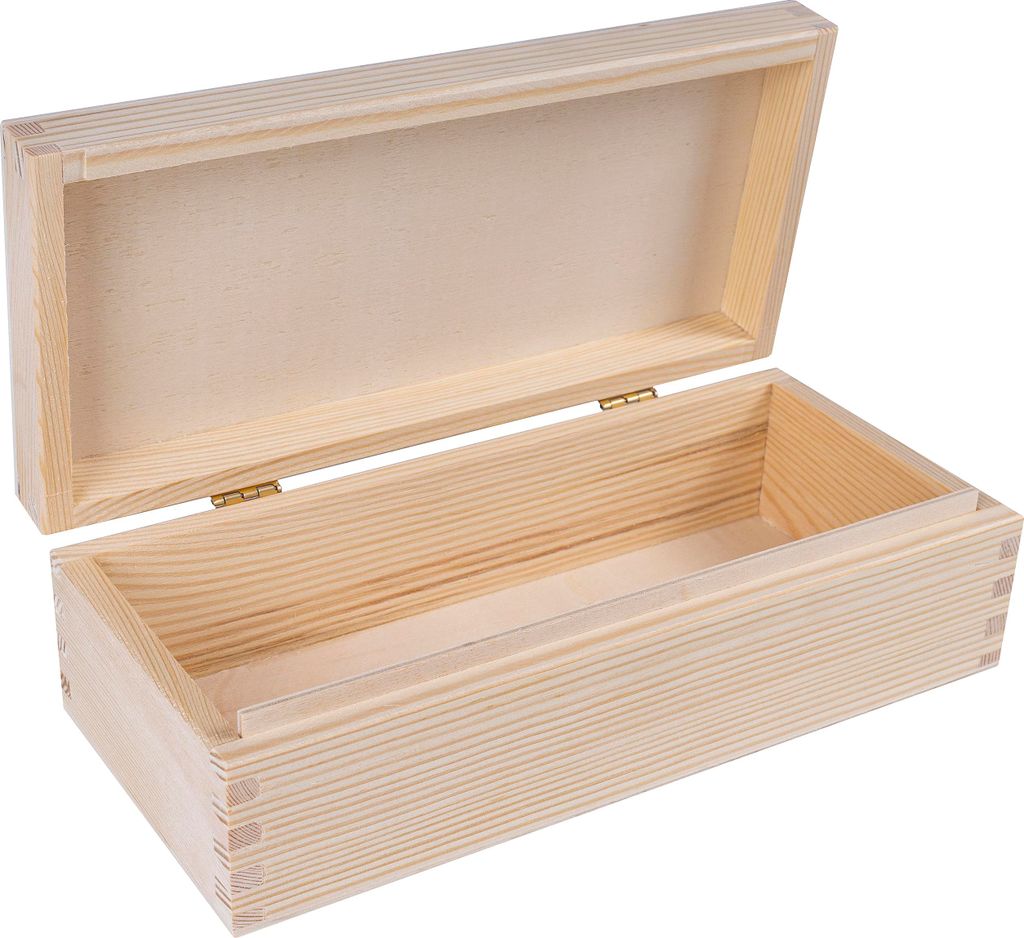 Creative Deco Petite Boîte de Rangement Noël en Bois Non Image du produit 
