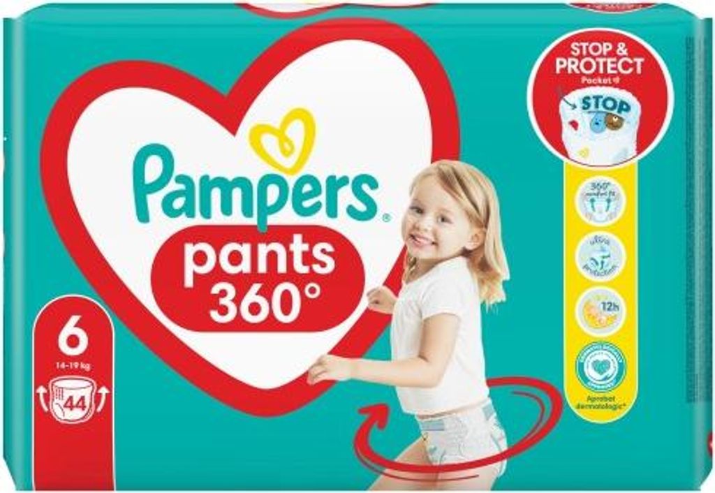 Pampers Pants Pannolini taglia 6 (15+ kg) 44 pezzi Immagine del prodotto 