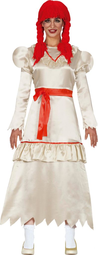 Halloween Puppe Kostüm Grusel Outfit Horror Look Mit Produktbild 