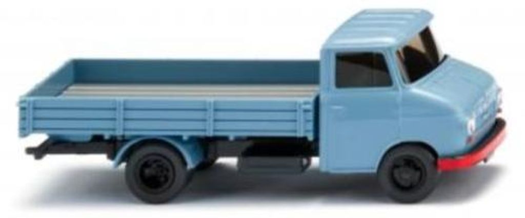 Wiking LKW Opel Blitz Pritschen-LKW pastellblau 035501