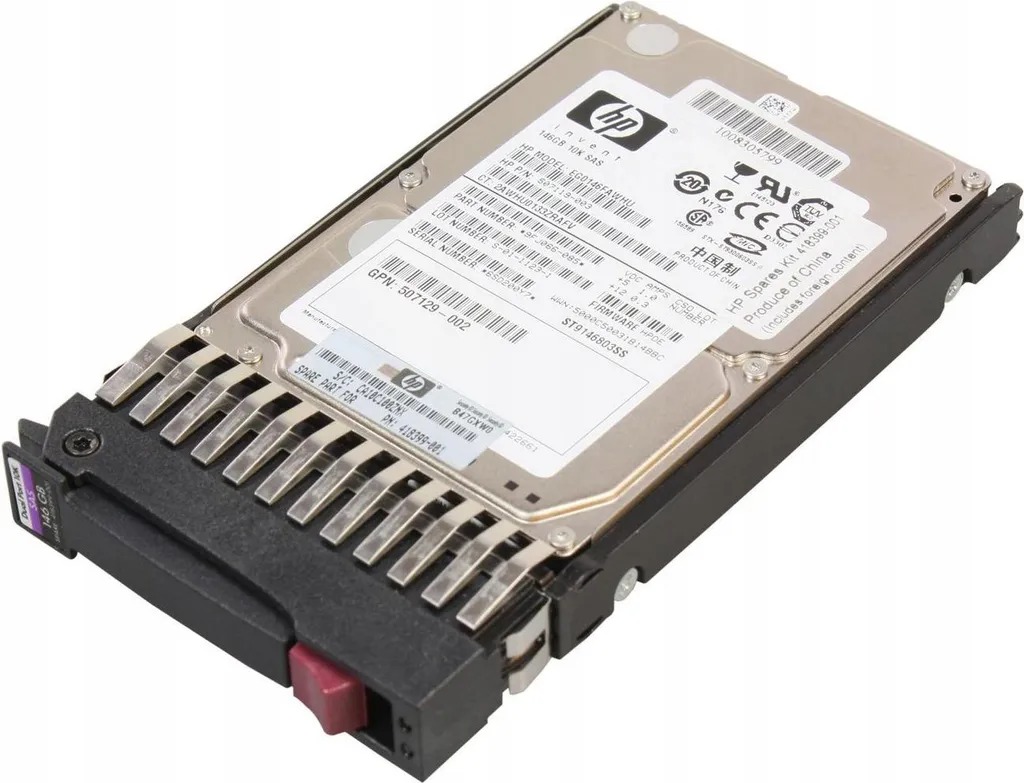 Réparer Serveur HP avec Disque 146Go SAS 10K 2.5 Pouces 418367-B21