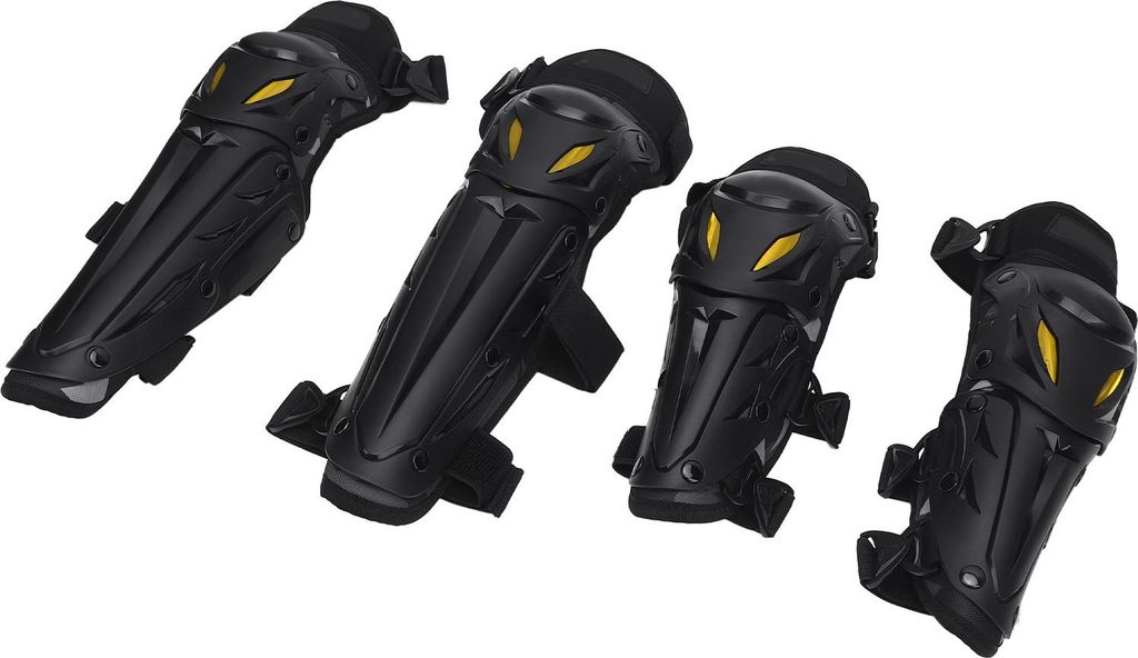 Motorrad-Knie-Schienbeinschutz mit verstellbarem Ellenbogen-Elastikband, Motocross-Schutzpanzerung für Dirtbike Racing Camo