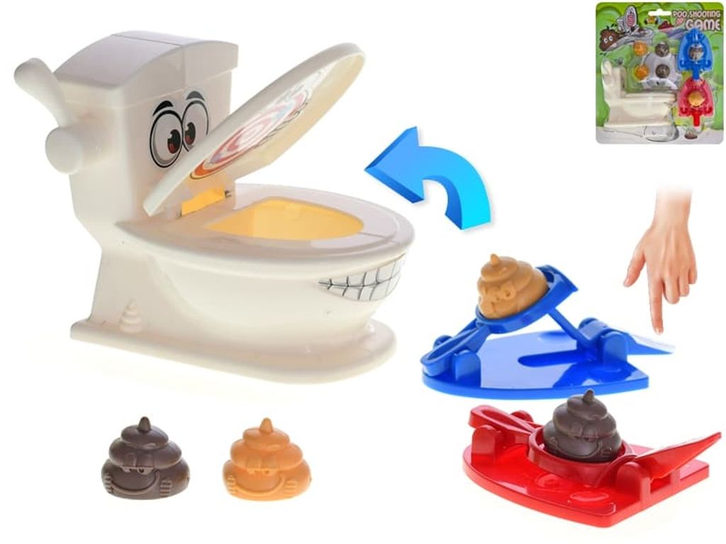Sparare nella toilette: un gioco da bambini Immagine del prodotto 