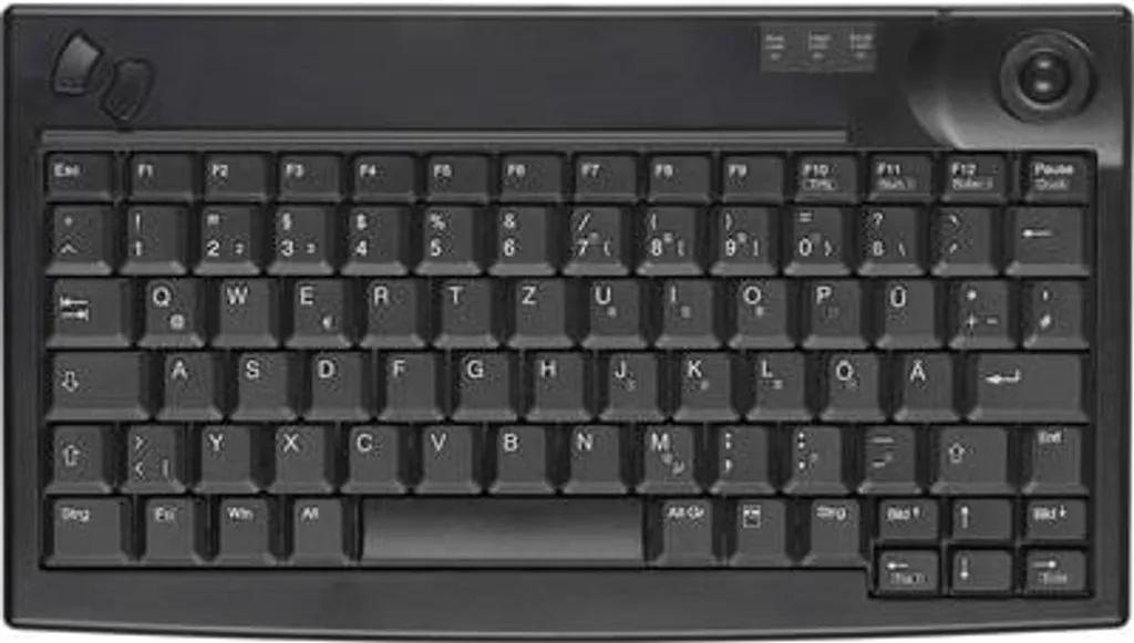 Clavier Trackball Compact USB Contour ACTIVE KEY - Fiabilité Maximale