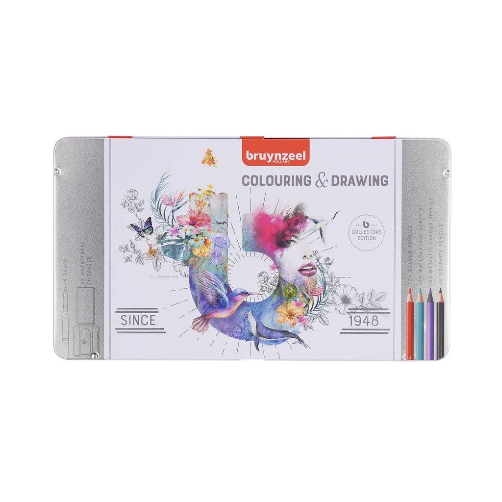 Set Disegno Bruynzeel Design | 12-48 Pezzi Alta Qualità Artistica